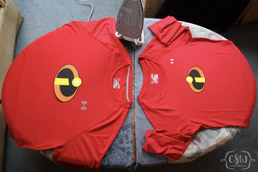 Attaching Iron-on Logos to Dri-Fit Style Athletic Shirts - Colorful  Christine